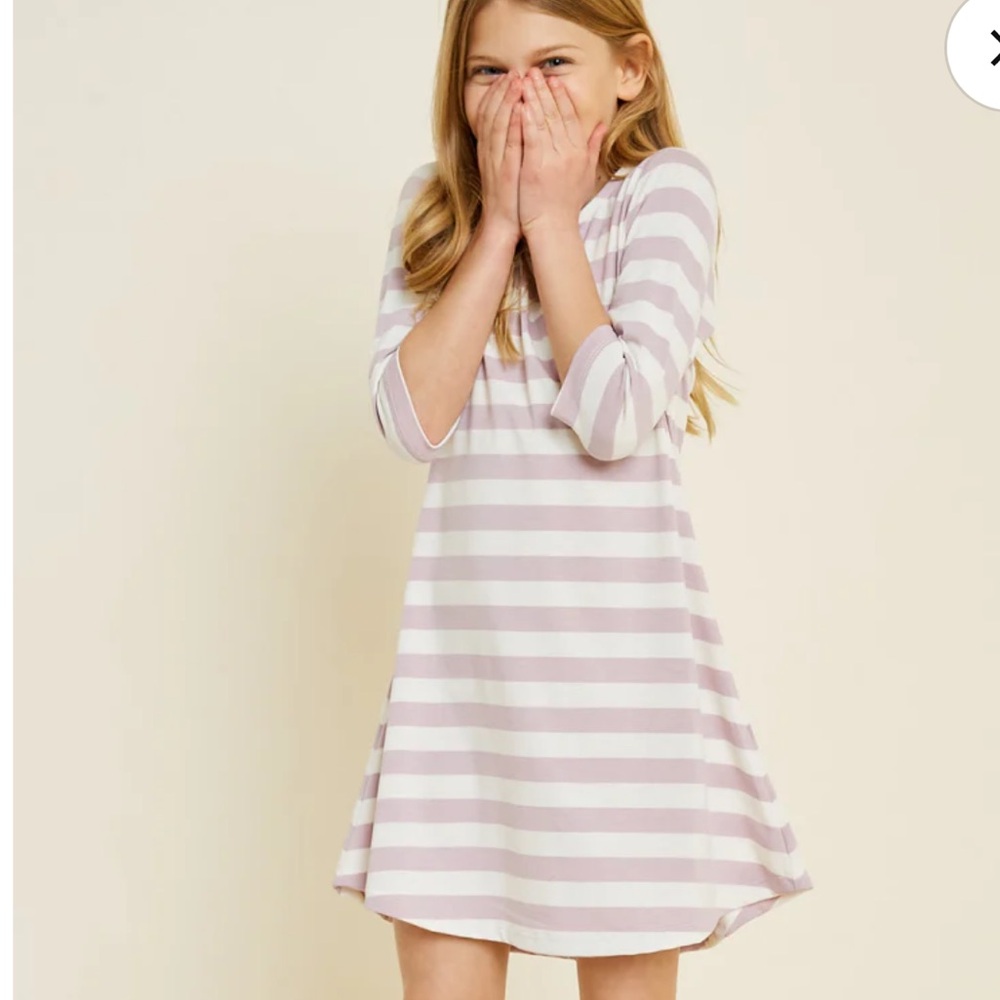 Button Down Cross-Back Mini Dress - Picture 3 of 12